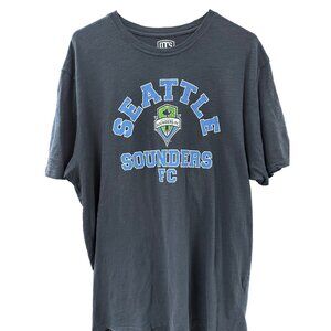 Black Seattle Sounders Soccer Tee sz XXL
